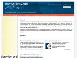 Sites similar to sabotage-hormonal.org
