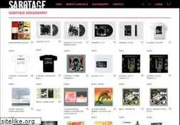 Sites similar to sabotagerecords.net