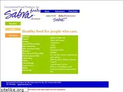 Sites similar to sabrafoods.com
