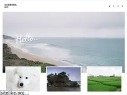 Sites similar to sabrinako.com