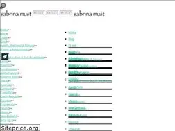 Sites similar to sabrinamust.com