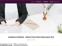 Sites similar to sabrinapierron.fr