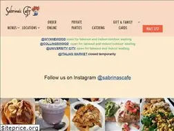 Sites similar to sabrinascafe.com