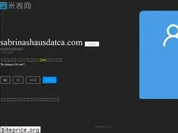 Sites similar to sabrinashausdatca.com
