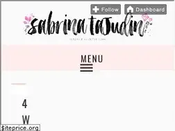Sites similar to sabrinatajudin.com