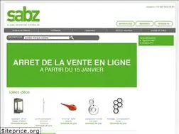 Sites similar to sabz.fr
