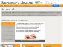 Sites similar to sac-sous-vide.com