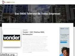 Sites similar to sac0800telefone.com.br