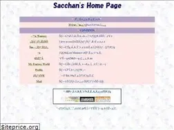 Sites similar to sacchan-web-site.org