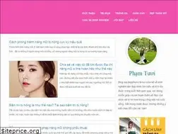 Sites similar to sacdepphunu.vn