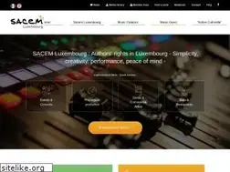 Sites similar to sacem.lu