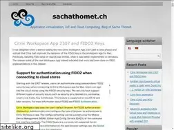 Sites similar to sachathomet.ch