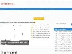 Sites similar to sachbaitap.com