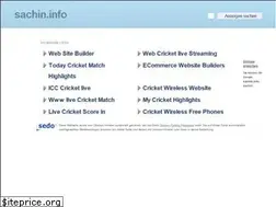Sites similar to sachin.info