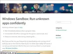 Sites similar to sachinjoseph.com