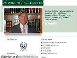Sites similar to sacklawoffice.com