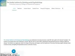 Sites similar to sackler-institute-columbia.org