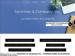 Sites similar to sackrider.com