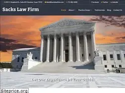 Sites similar to sackslawfirm.com