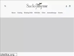 Sites similar to sacksythyme.com
