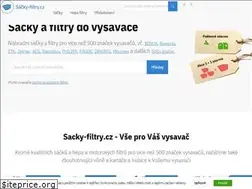 Sites similar to sacky-filtry.cz