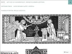 Sites similar to sacramentales.wordpress.com