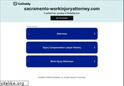Sites similar to sacramento-workinjuryattorney.com