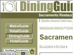 Sites similar to sacramento.diningguide.com