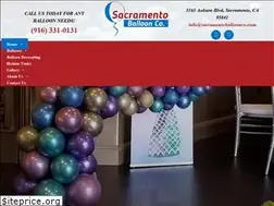 Sites similar to sacramentoballoonco.com
