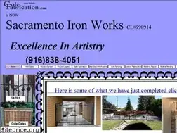 Sites similar to sacramentoironworks.com