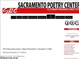 Sites similar to sacramentopoetrycenter.com