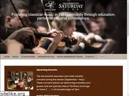 Sites similar to sacramentosaturdayclub.org