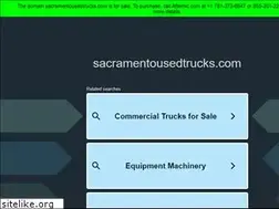 Sites similar to sacramentousedtrucks.com