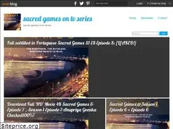 Sites similar to sacred-games.over-blog.com