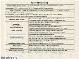 Sites similar to sacredbible.org