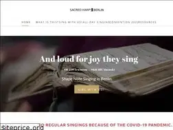 Sites similar to sacredharpberlin.de