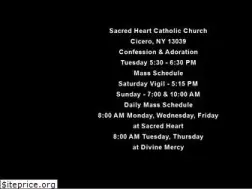 Sites similar to sacredheartofcicero.com