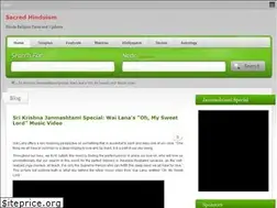 Sites similar to sacredhinduism.com