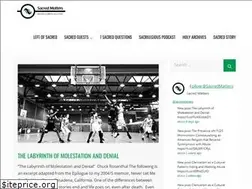 Sites similar to sacredmattersmagazine.com
