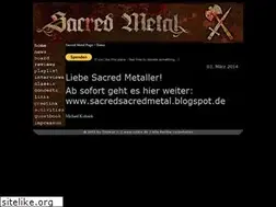 Sites similar to sacredmetal.de