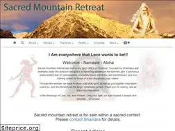 Sites similar to sacredmountainretreat.org