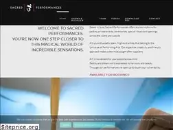 Sites similar to sacredperformances.com