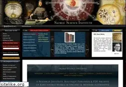 Sites similar to sacredscience.com