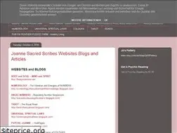 Sites similar to sacredscribes.blogspot.com
