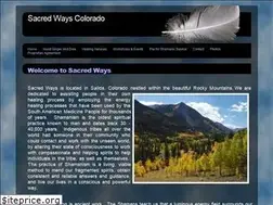 Sites similar to sacredwaysco.com