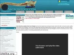 Sites similar to sacrowedgy.com