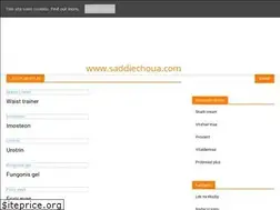 Sites similar to saddiechoua.com