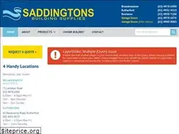 Sites similar to saddingtons.com.au