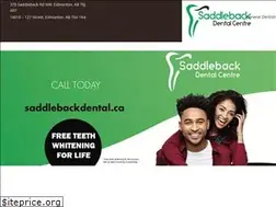 Sites similar to saddlebackdental.ca