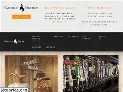 Sites similar to saddlebroncgrill.com